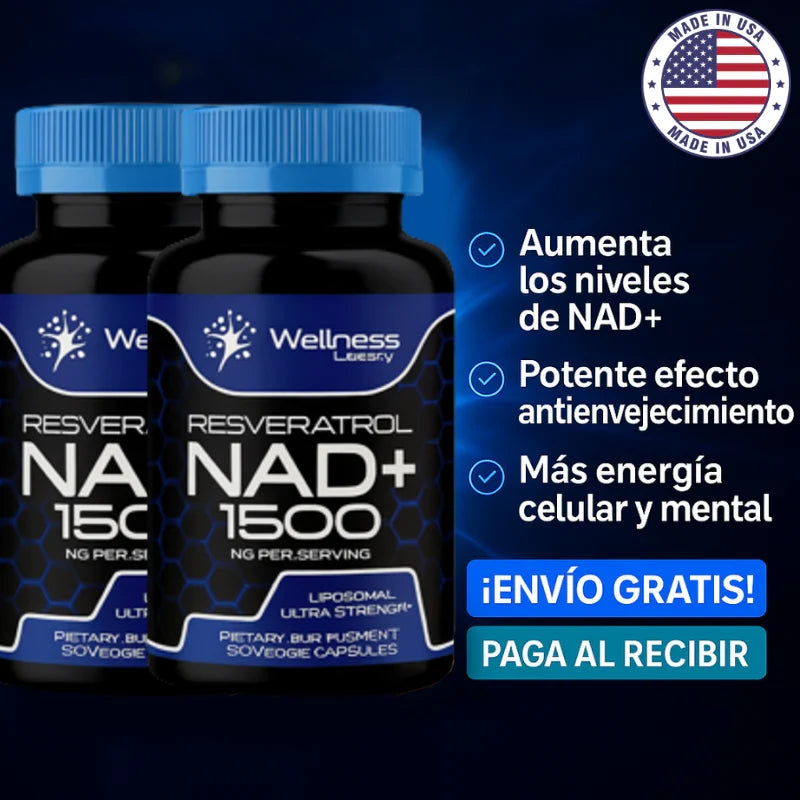 NAD+ Vitality™ – El secreto de la longevidad que tu cuerpo lleva años pidiendo.